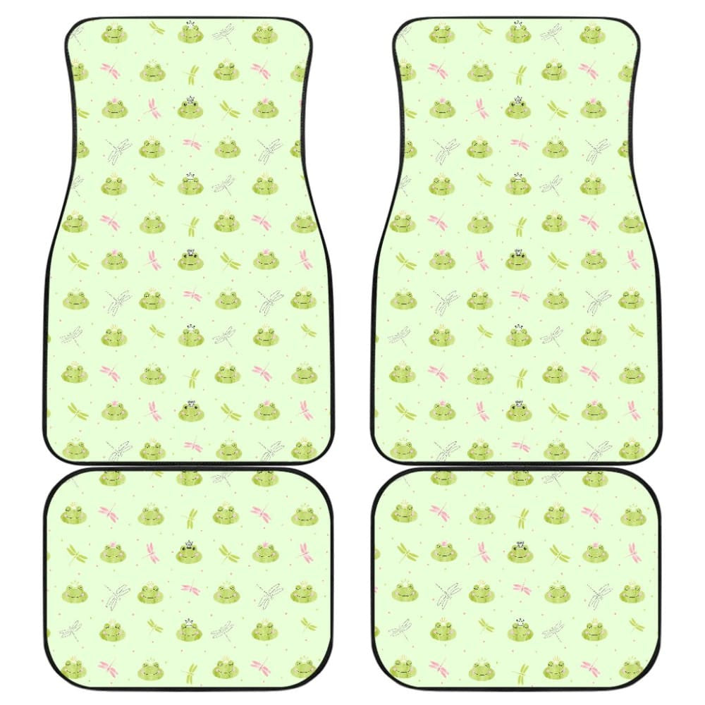 Cute Frog Design Car Floor Mats