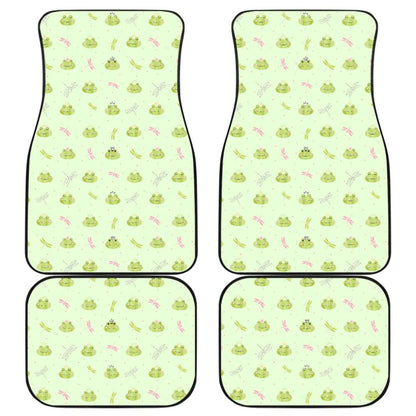 Cute Frog Design Car Floor Mats