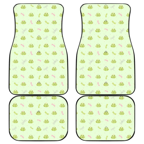 Cute Frog Design Car Floor Mats