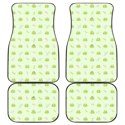 Cute Frog Design Car Floor Mats