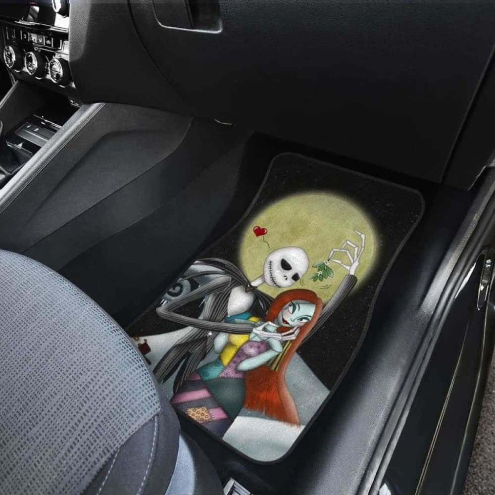 Jack And Sally Nightmare Before Christmas Car Floor Mats Amazing