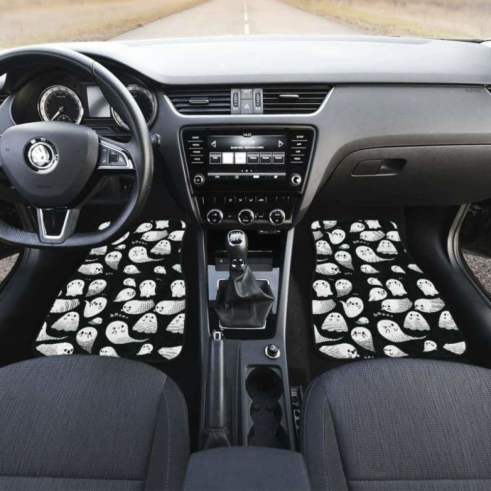 Ghost Car Floor Mats