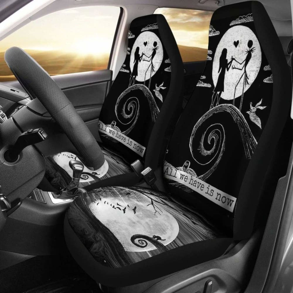All We Have Is Now Nightmare Before Christmas Car Seat Covers Amazing