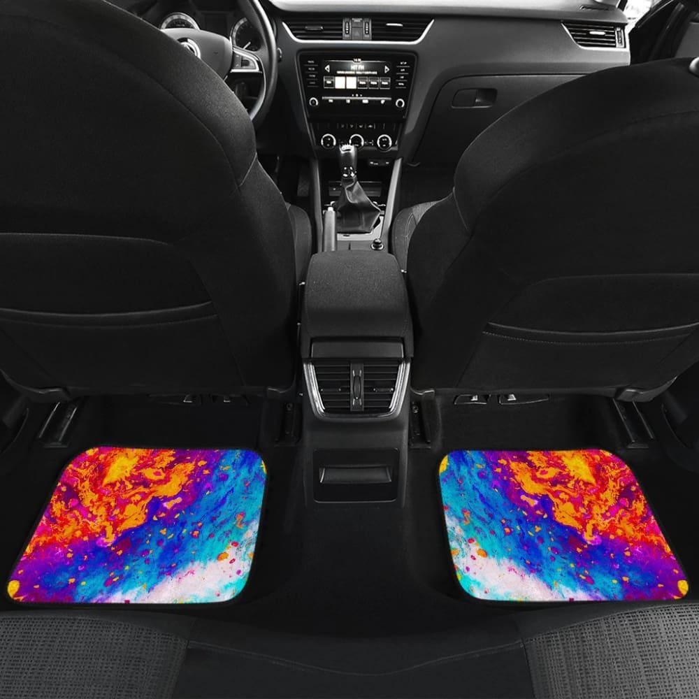 Water Colour Galaxy Car Mat