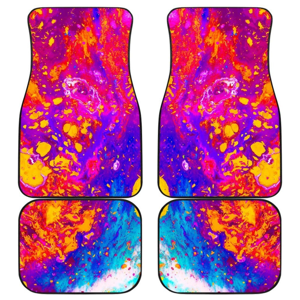 Water Colour Galaxy Car Mat