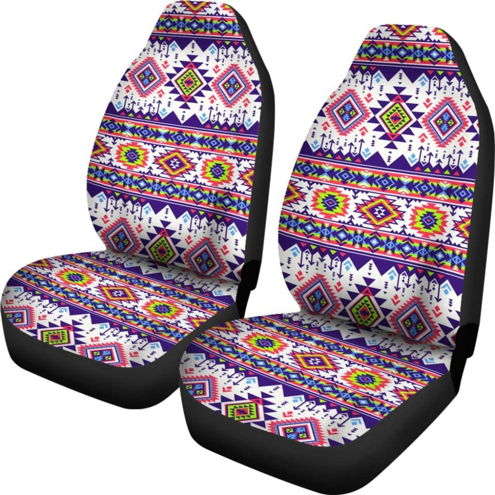 Colorful Aztec Car Seat Covers