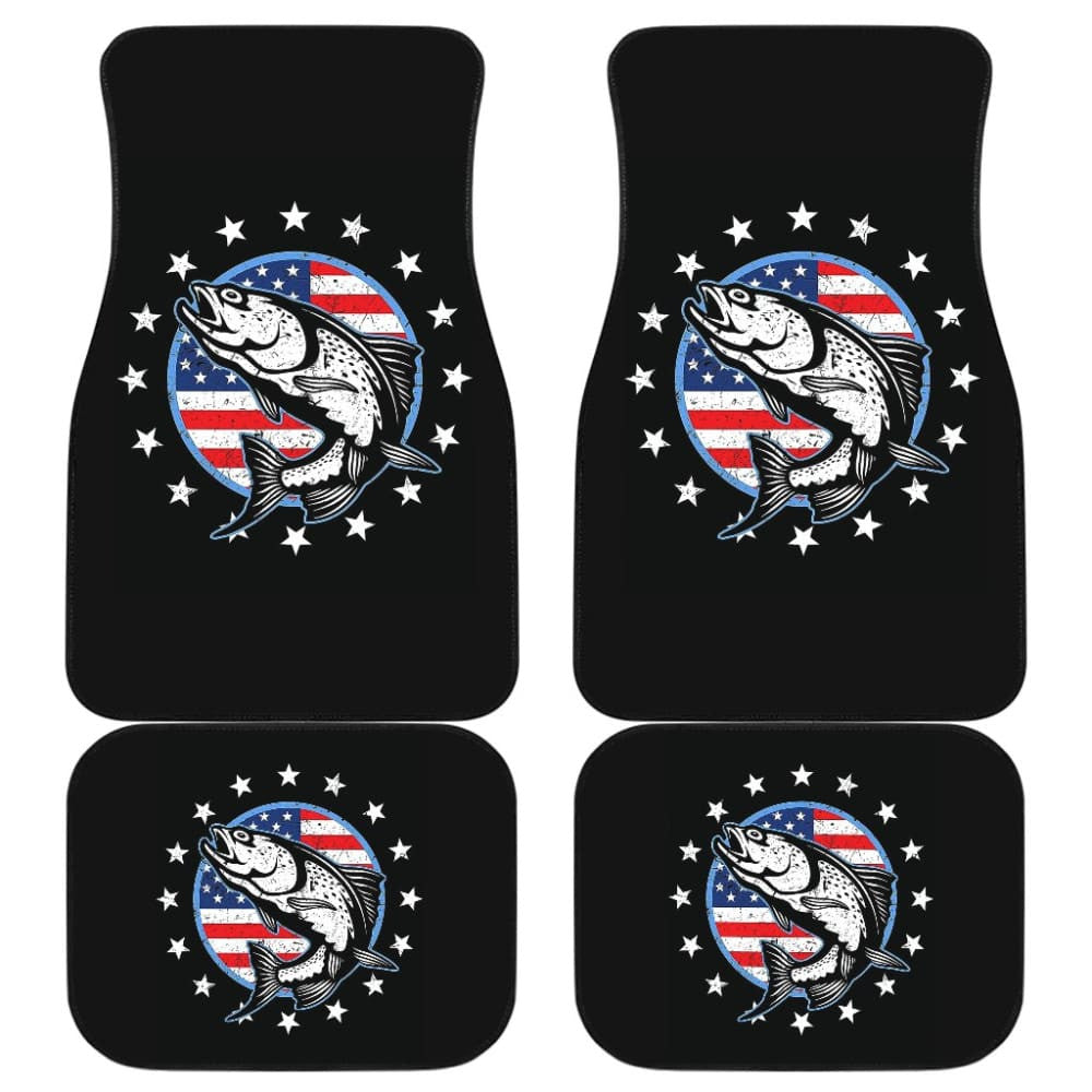 Amazing Trout Fish for Fishing Lovers Car Floor Mats