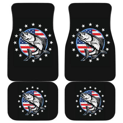 Amazing Trout Fish for Fishing Lovers Car Floor Mats