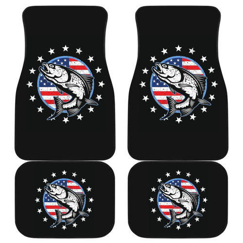 Amazing Trout Fish for Fishing Lovers Car Floor Mats