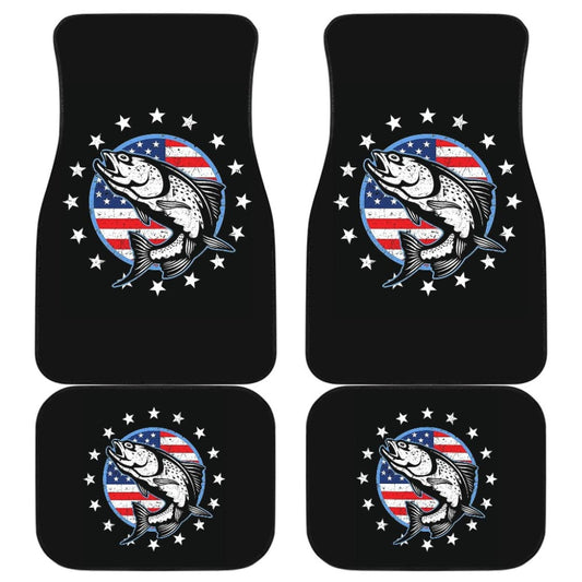 Amazing Trout Fish for Fishing Lovers Car Floor Mats