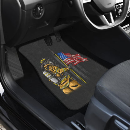 First Responders Firefighter Patriotic Car Floor Mats