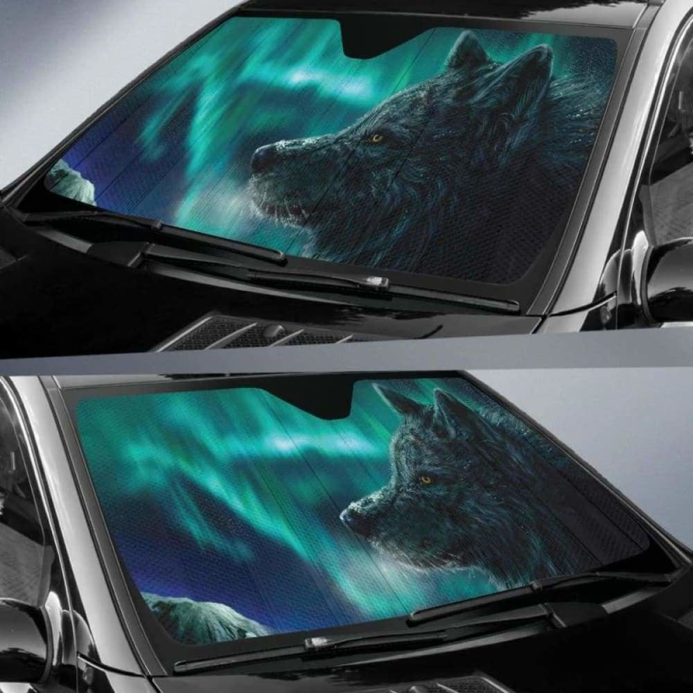 Polaris Aurora Wolf Auto Sun Shades
