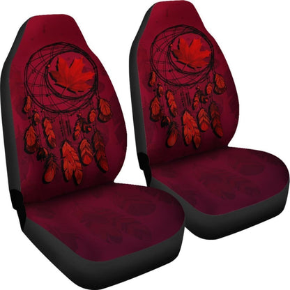 Canada Maple Leaf Dreamcatcher Car Seat Covers