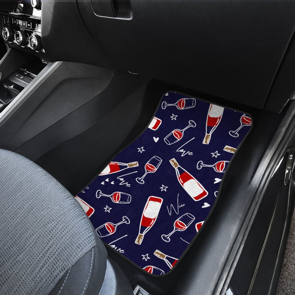 Wine Lovers Car Floor Mats