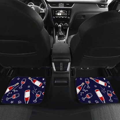 Wine Lovers Car Floor Mats
