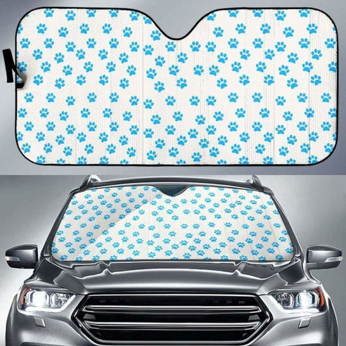 Paw Prints Car Auto Sun Shades Auto Sun Shade