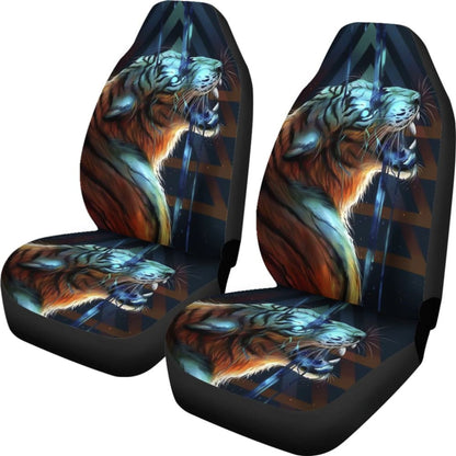 Tiger Art Design Animals Fantasy Car Seat Covers