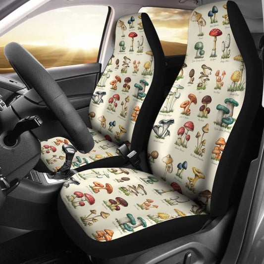 Mushroom Collection Car Seat Covers