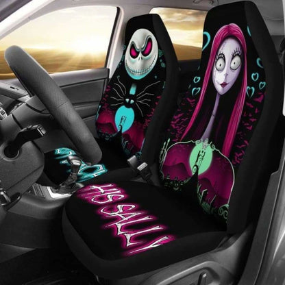 Jack And Sally Car Seat Cover