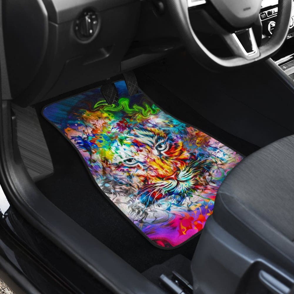 Wild Tiger Car Floor Mats