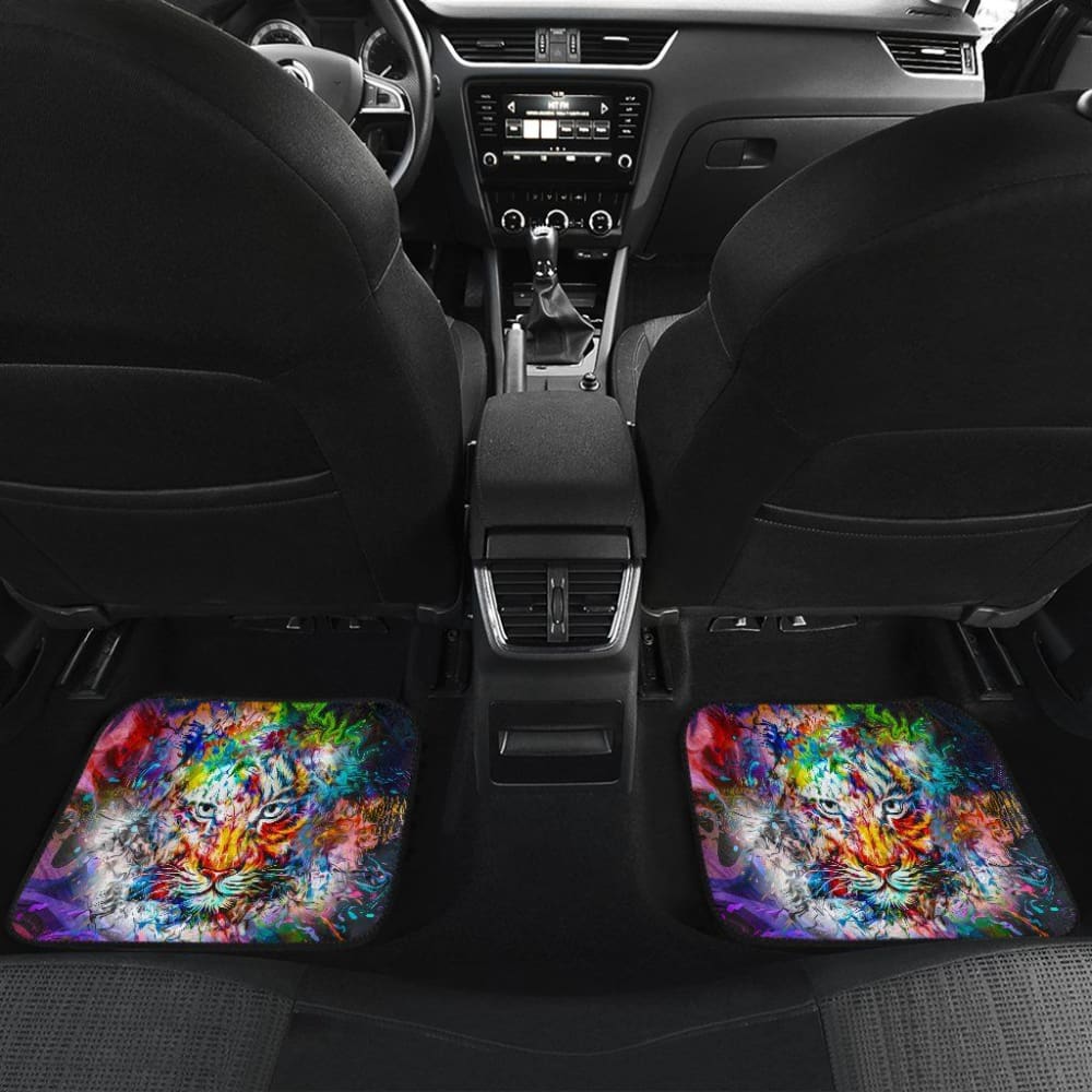 Wild Tiger Car Floor Mats