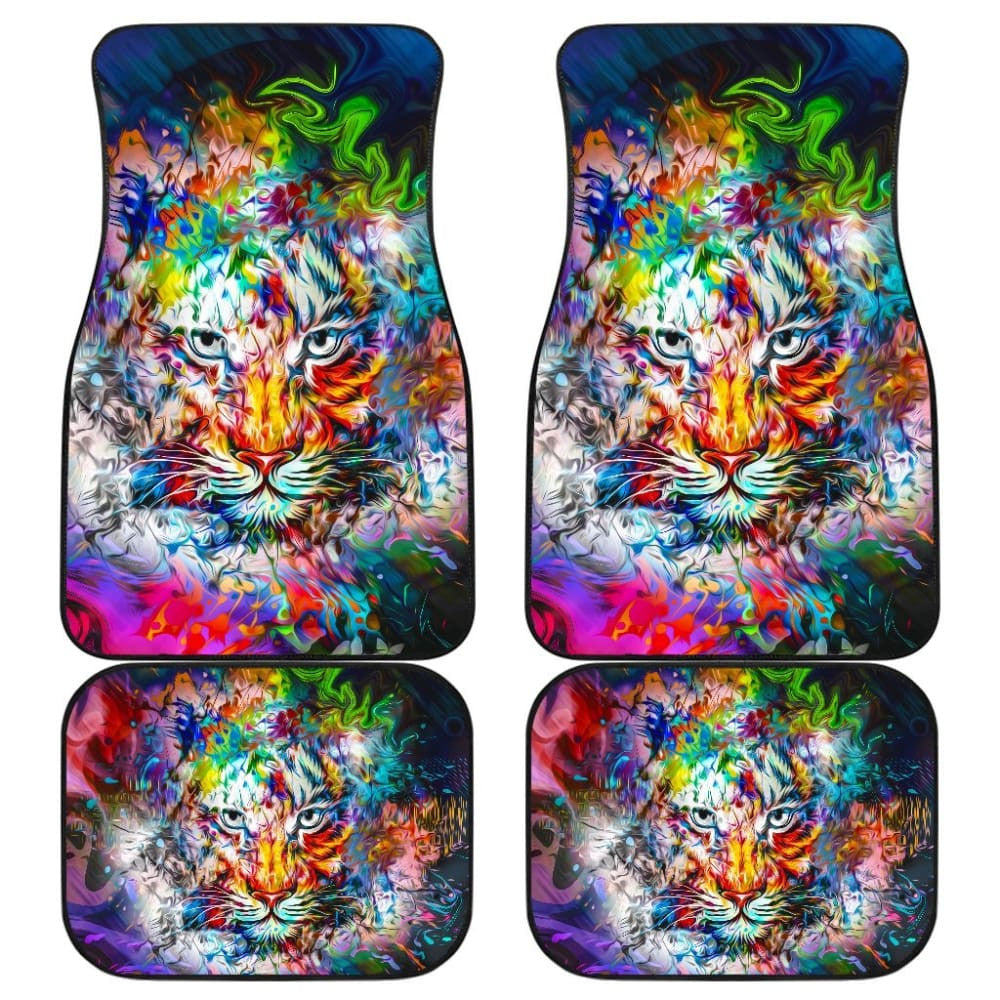 Wild Tiger Car Floor Mats