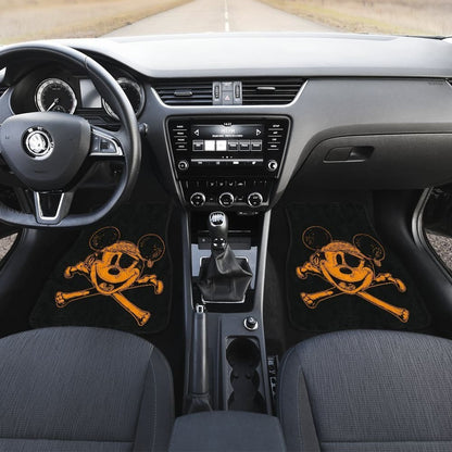Pirates Of The Caribbean Mice Logo Car Floor Mats