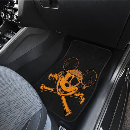 Pirates Of The Caribbean Mice Logo Car Floor Mats