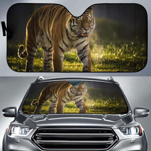 Tiger Vladimir Yorkshire Wildlife ParkK Car Sun Shade