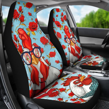 Flower Chicken Car Seat Covers