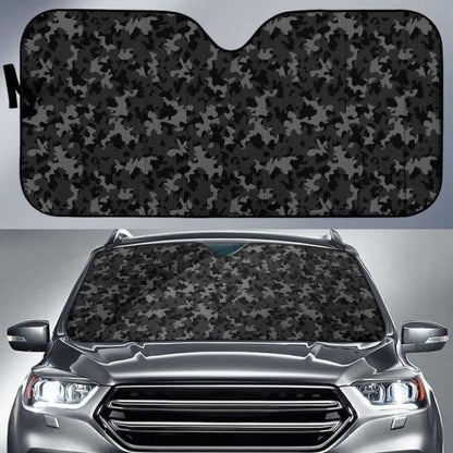 Black Camo Auto Sun Shades
