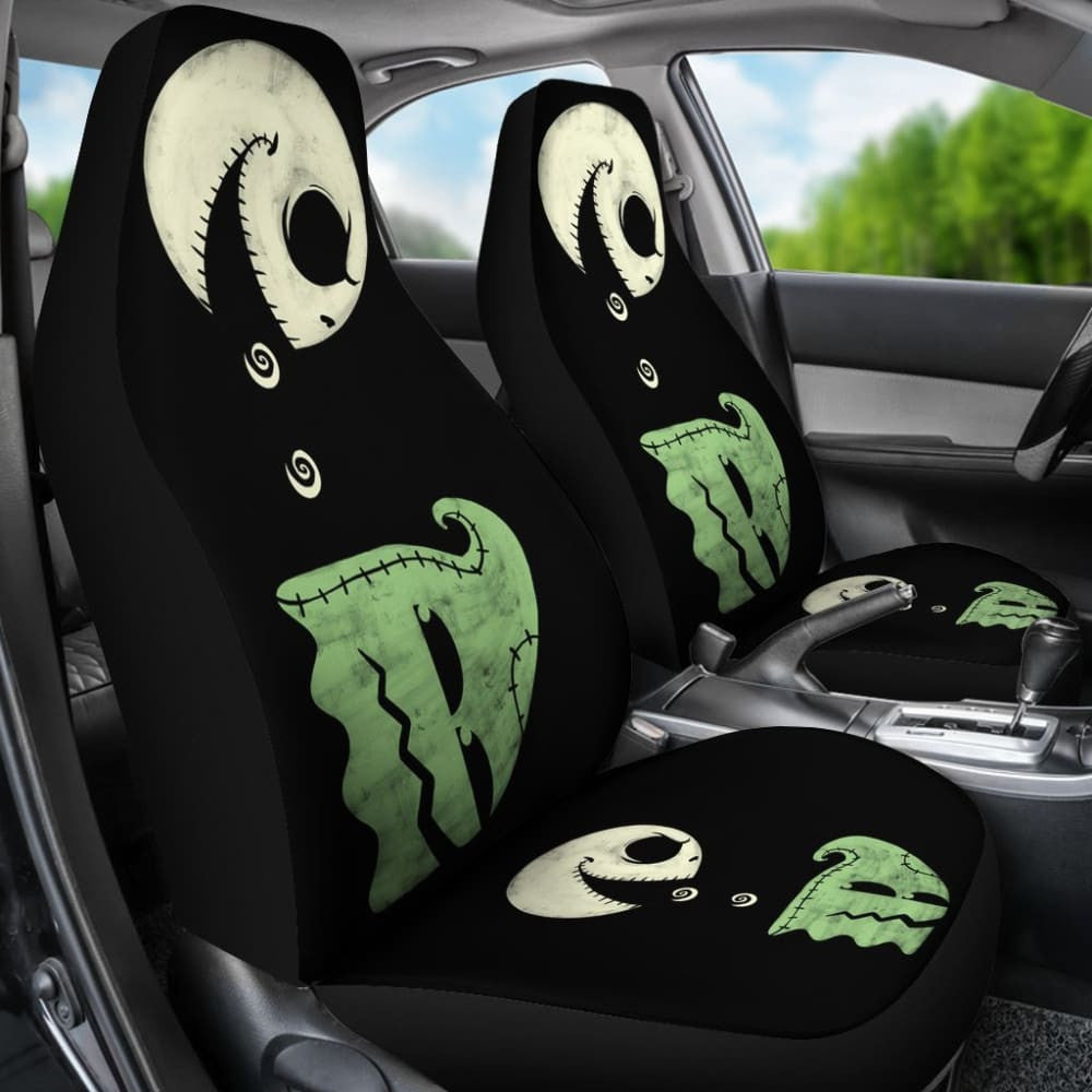 Pacman Jack Skellington Nightmare Before Christmas Car Seat Covers
