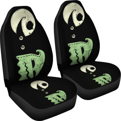 Pacman Jack Skellington Nightmare Before Christmas Car Seat Covers