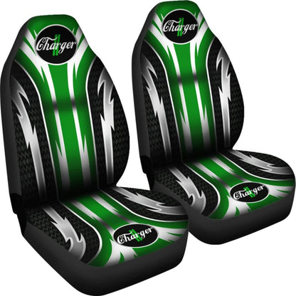 Front Dodge Charger Seat Covers Green