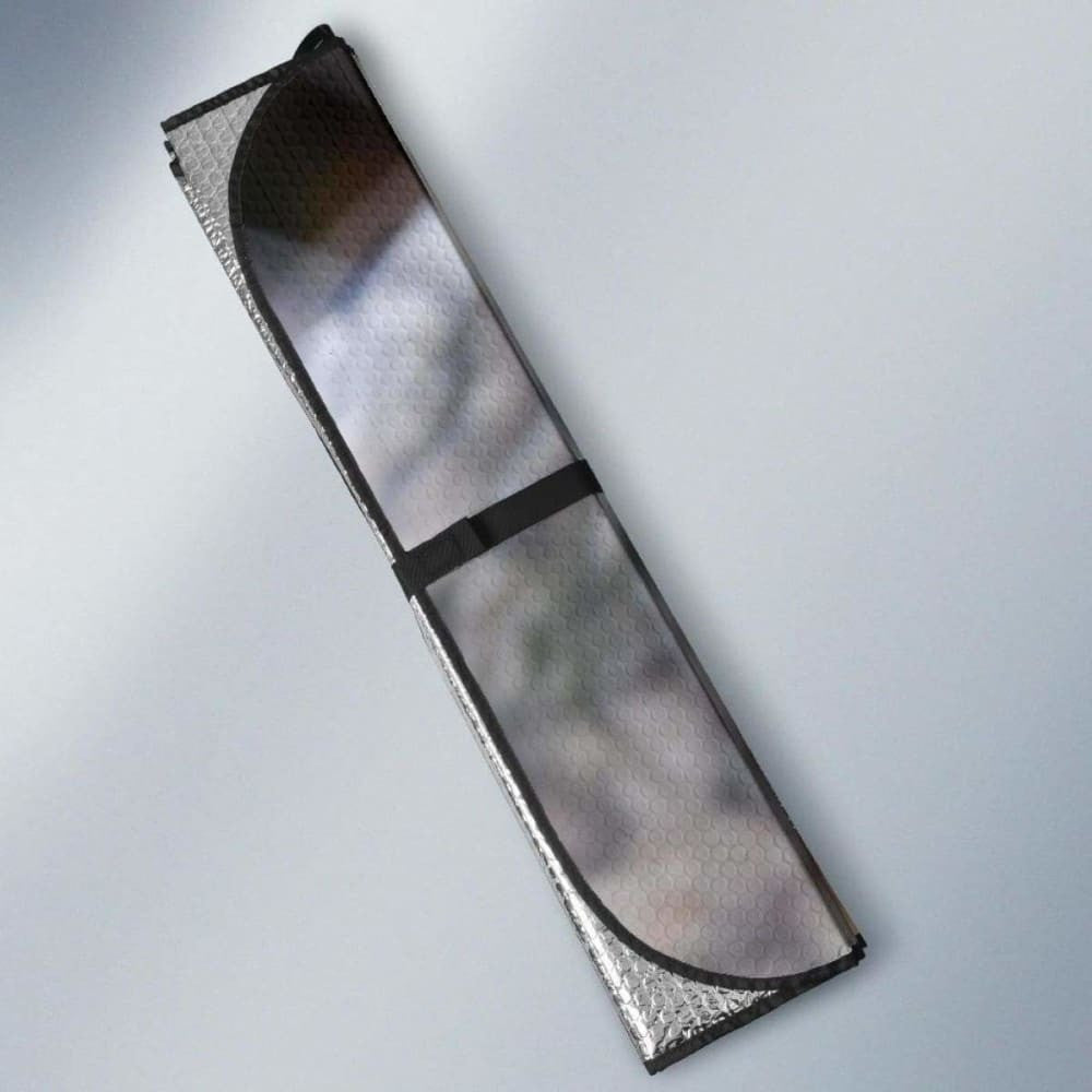 Snow Leopard Zoo StarringK Car Sun Shade