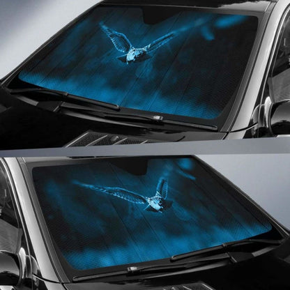 Owl Night Flight HdK Car Sun Shade