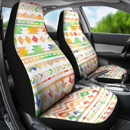 Colorful Aztec Design Car Seat Covers