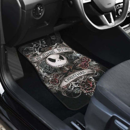 Jack Car Floor Mats Nightmare Before Christmas Cartoon Amazing