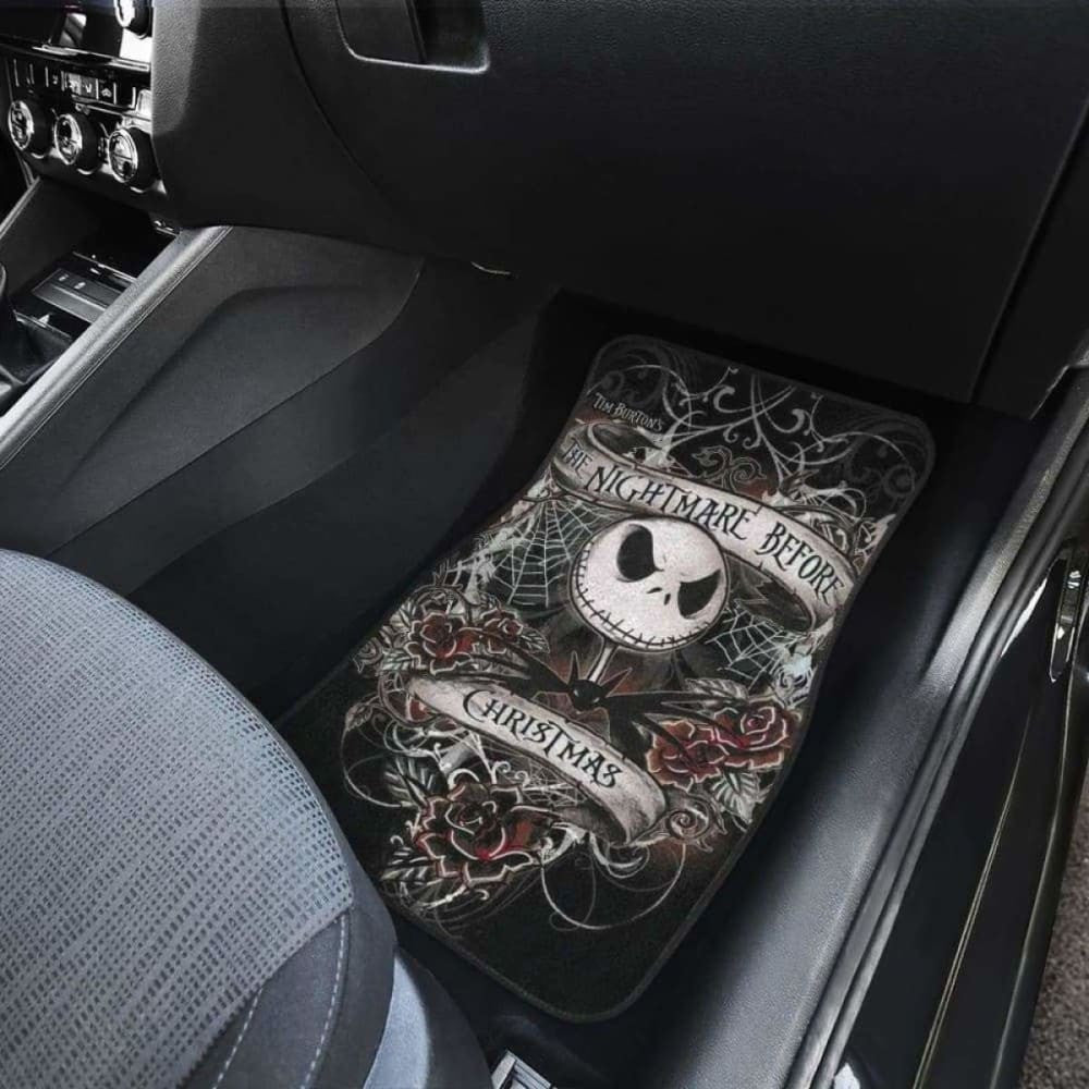 Jack Car Floor Mats Nightmare Before Christmas Cartoon Amazing