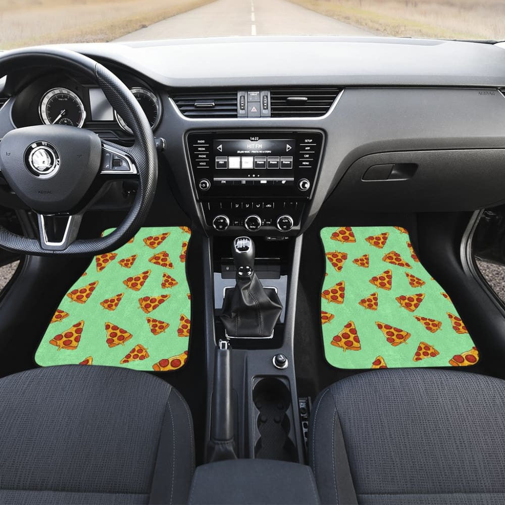 Fast Food Pizza Slice Car Floor Mats