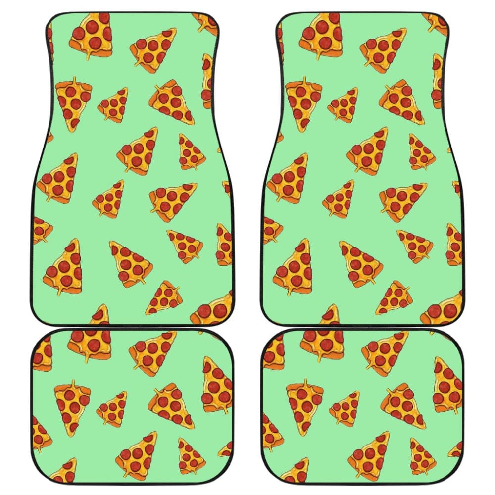 Fast Food Pizza Slice Car Floor Mats