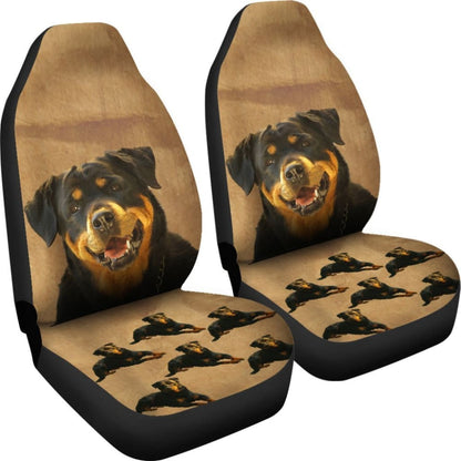 Rottweiler Car Seat Cover