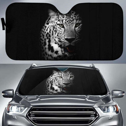 Leopard Car Car Auto Sun Shade