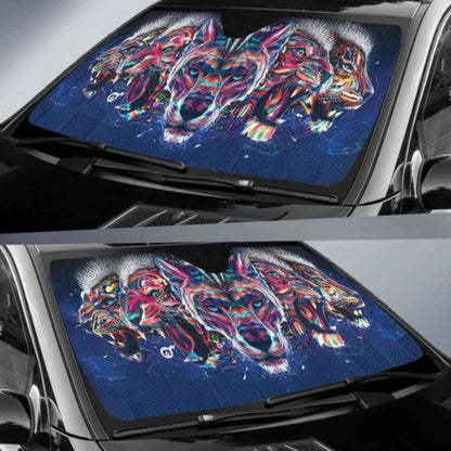 Panthera Leopard Jaguar Tiger Lion Car Auto Sun Shades