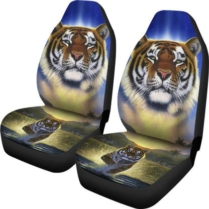 Tiger Art Animal Car Seat Covers Amazing Gift Ideas