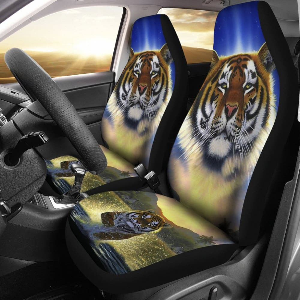 Tiger Art Animal Car Seat Covers Amazing Gift Ideas