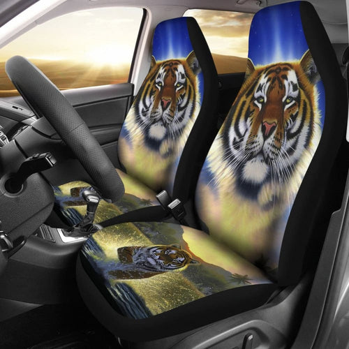 Tiger Art Animal Car Seat Covers Amazing Gift Ideas