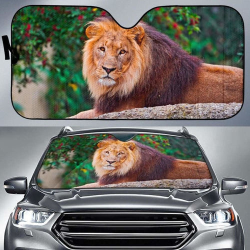 Lion Splash ArtworkK Car Sun Shade