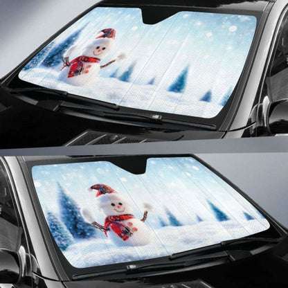 Cute Snowman Noel Sun Shade amazing best gift ideas