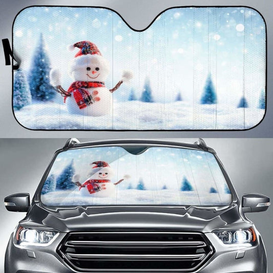 Cute Snowman Noel Sun Shade amazing best gift ideas